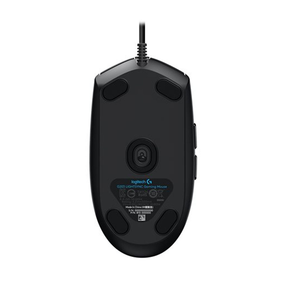 Miš Logitech Logitech G203 Lightsync black