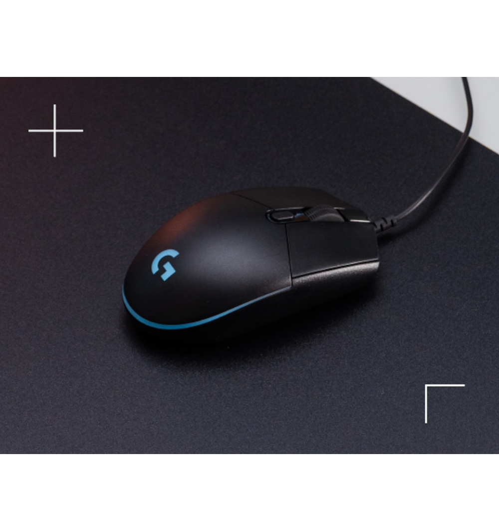 Miš Logitech Logitech G203 Lightsync black