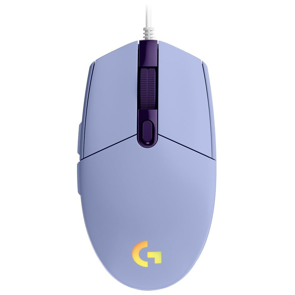 Miš Logitech Logitech G203 Lightsync lilac
