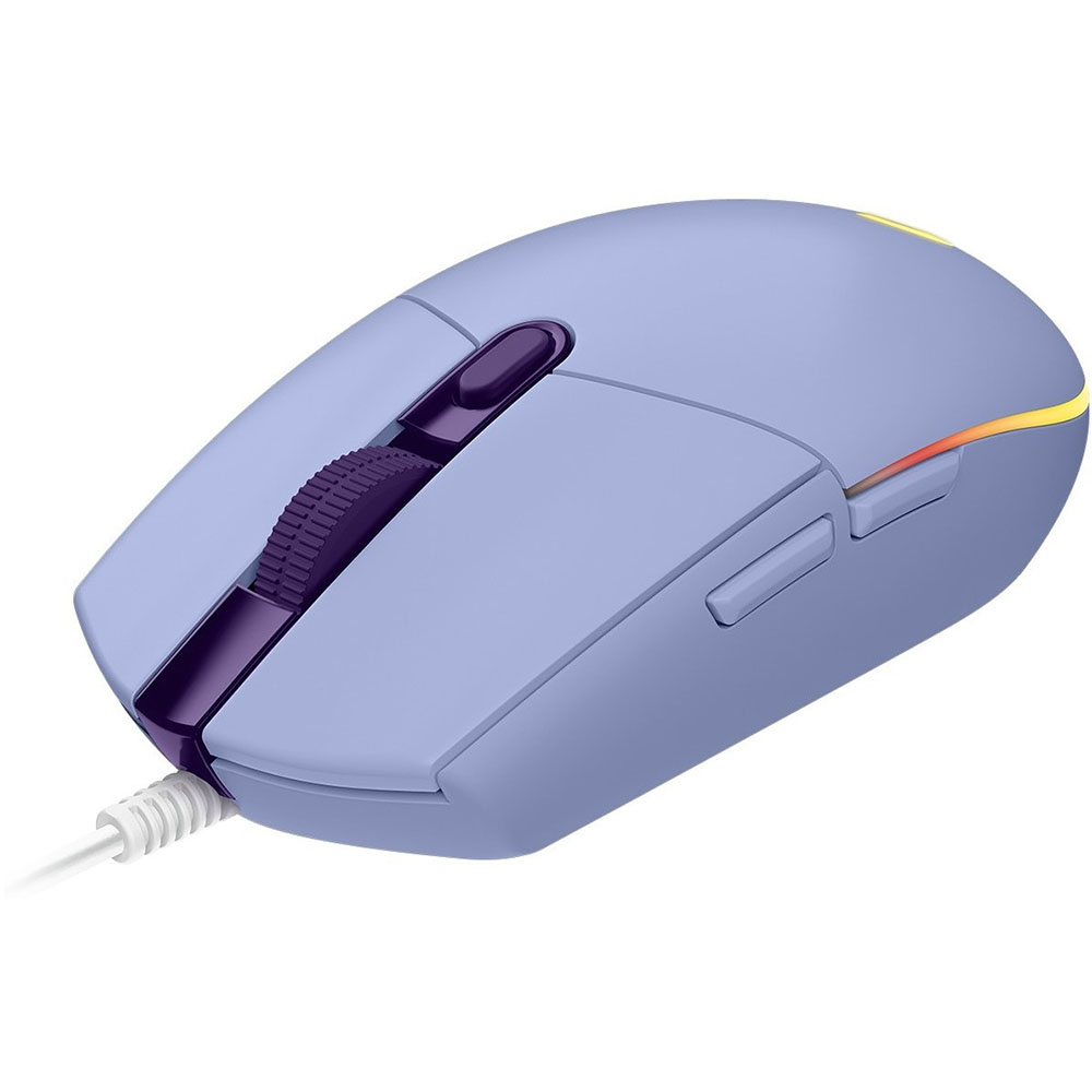 Miš Logitech Logitech G203 Lightsync lilac