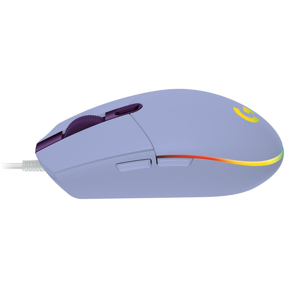Miš Logitech Logitech G203 Lightsync lilac