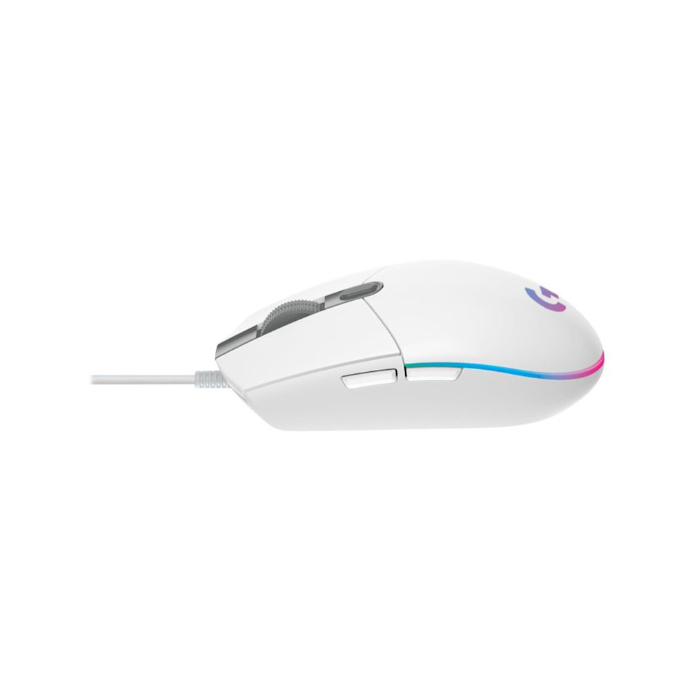 Miš Logitech Logitech G203 Lightsync white