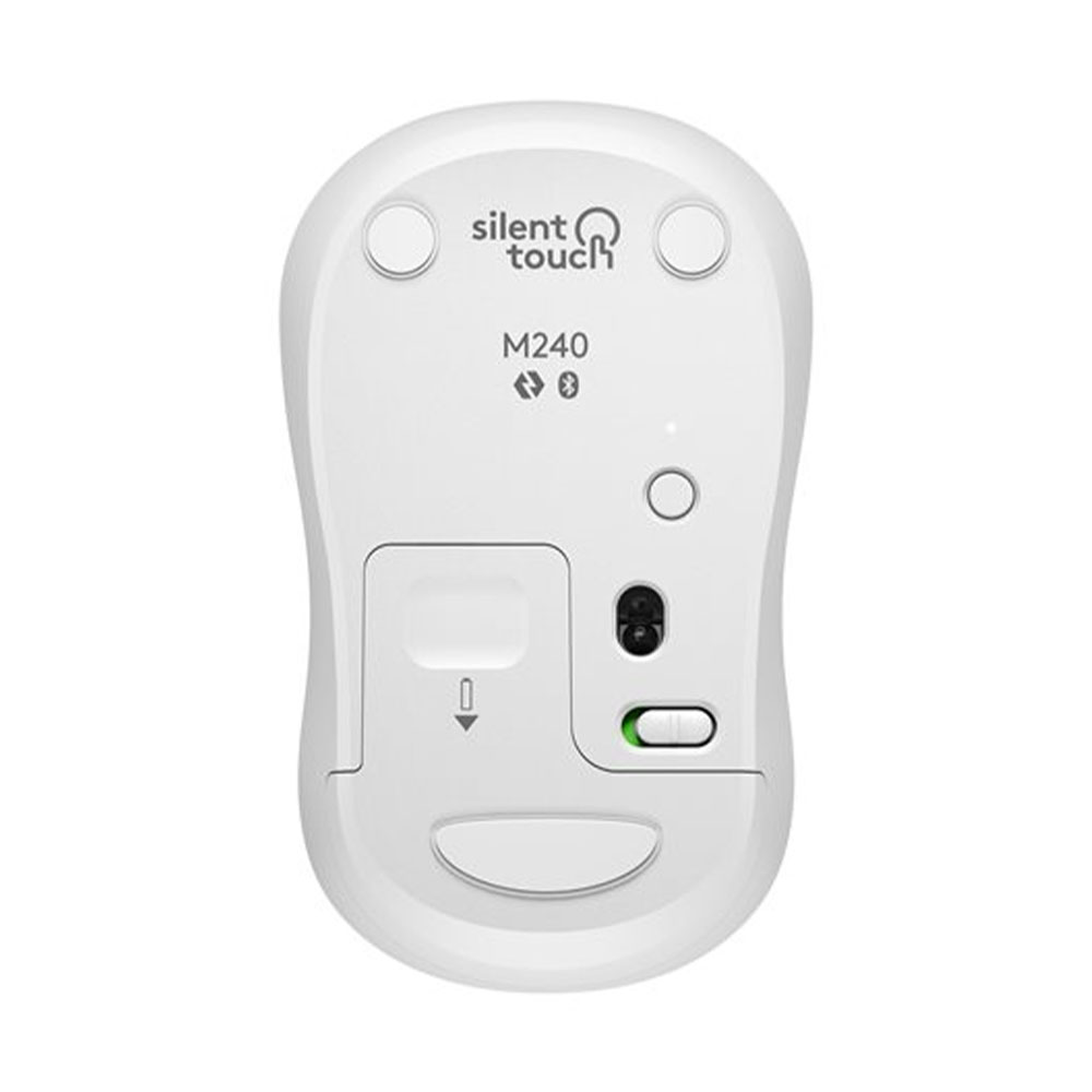 Miš Logitech Logitech M240 Silent Wireless Mouse off-white