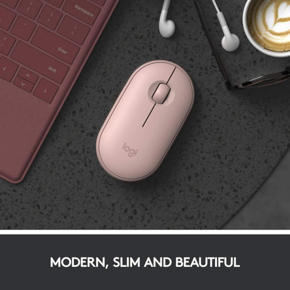 Miš Logitech Logitech Pebble M350 rose