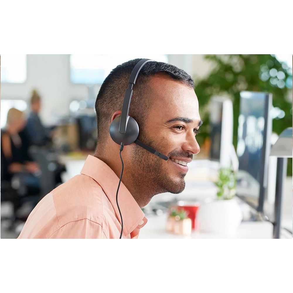 Slušalice Logitech Logitech H340 USB Computer Headset black