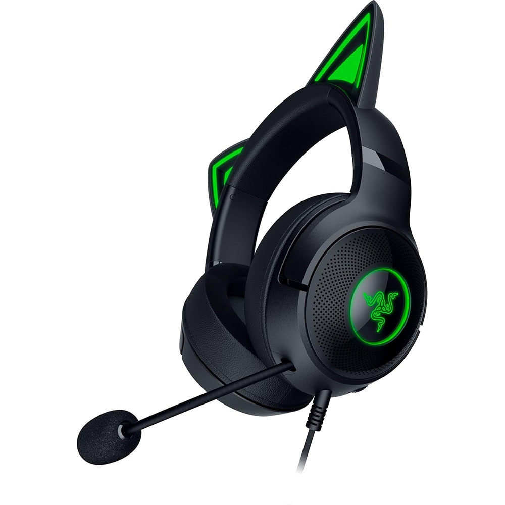 Slušalice Razer Razer Kraken Kitty V2 Chroma RGB black RZ04-04730100-R3M1