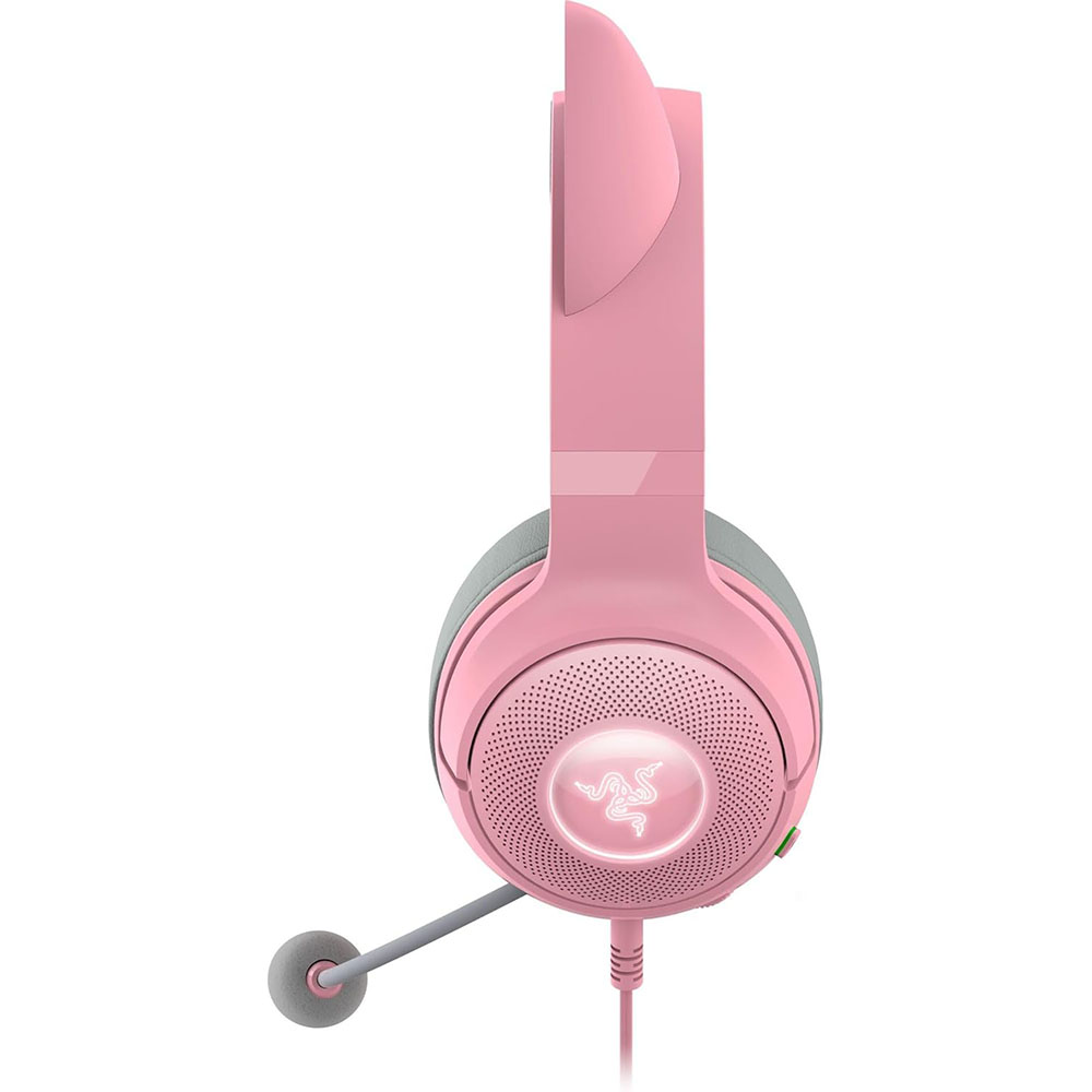 Slušalice Razer Razer Kraken Kitty V2 Chroma RGB quartz RZ04-04730200-R3M1