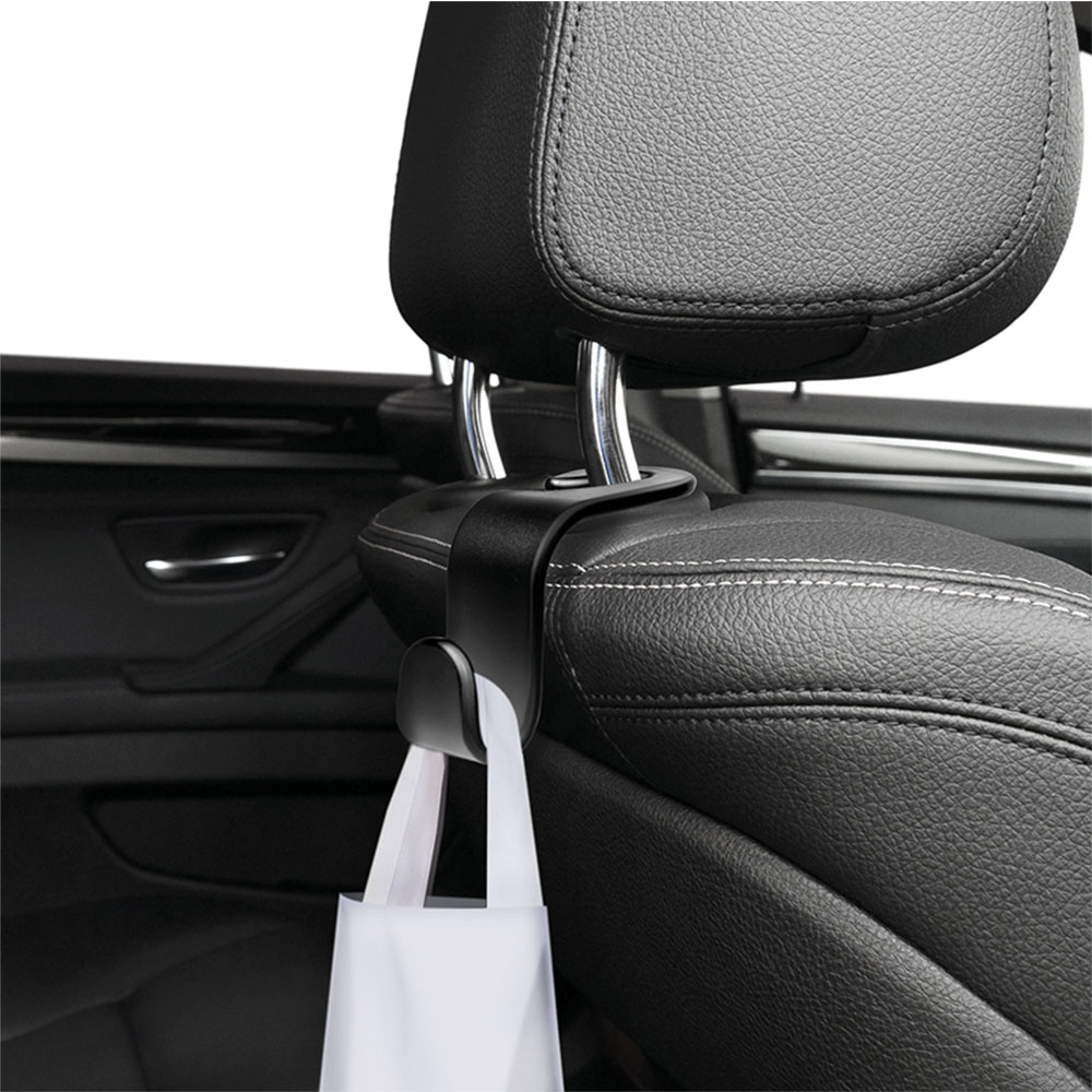 Držač za telefone i tablete LogiLink Logilink Car seat hooks, 4 pieces, 20 kg per hook, black, AA0165