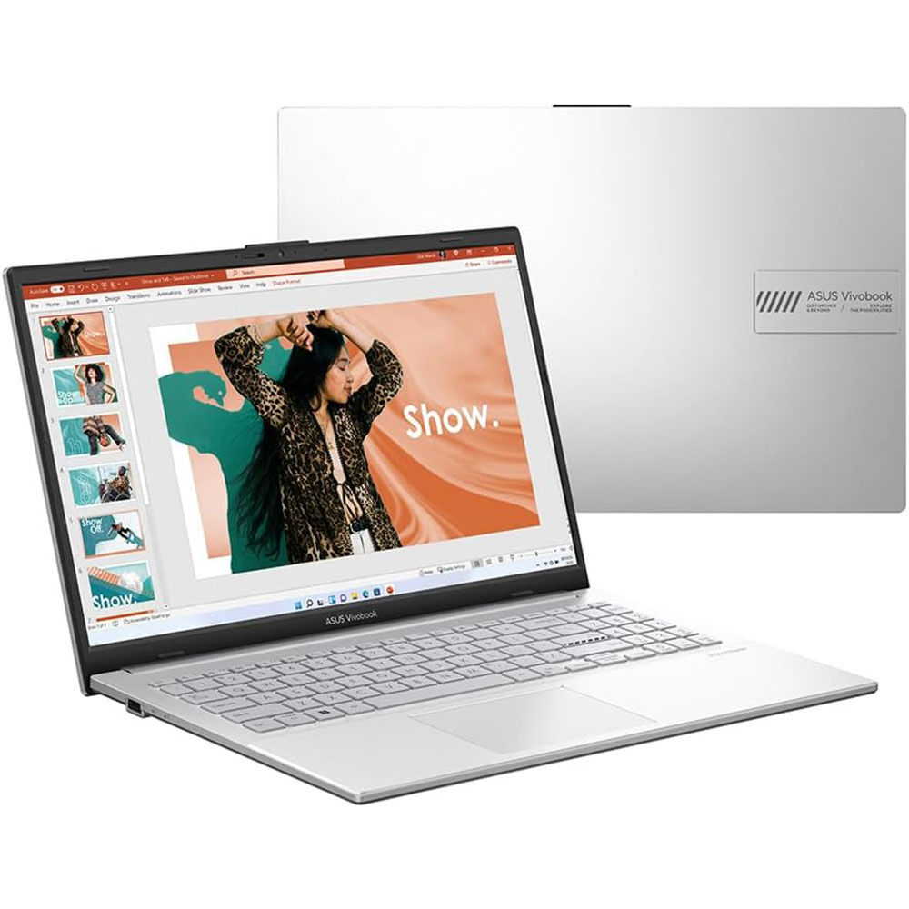 Laptop  ASUS ASUS Vivobook Go 15 E1504FA-NJ1126 (15.6 FHD, Ryzen 5 7520U, 16GB, SSD 1TB)