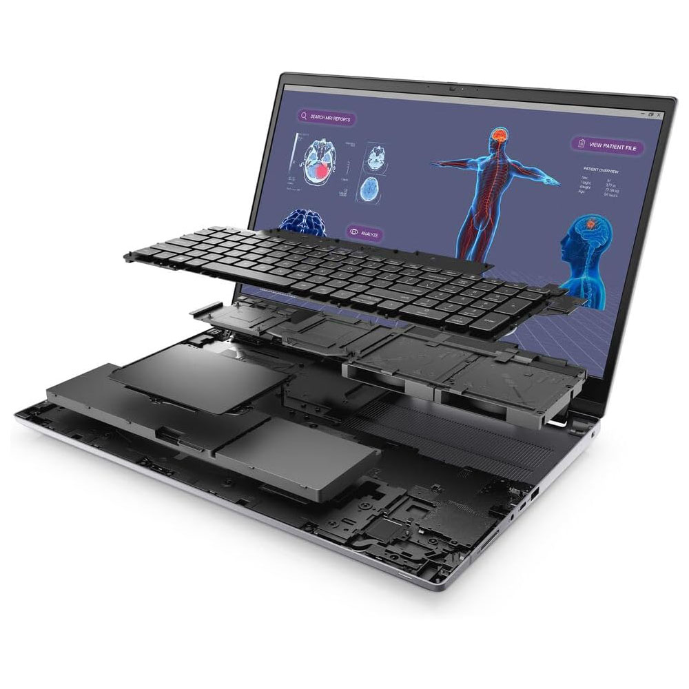 Laptop  DELL DELL Precision M7780 17.3 FHD 500nits i9 13950HX 32GB 1TB SSD RTX 3500 12GB Backlit FP SC Win11Pro 3yr ProSupport
