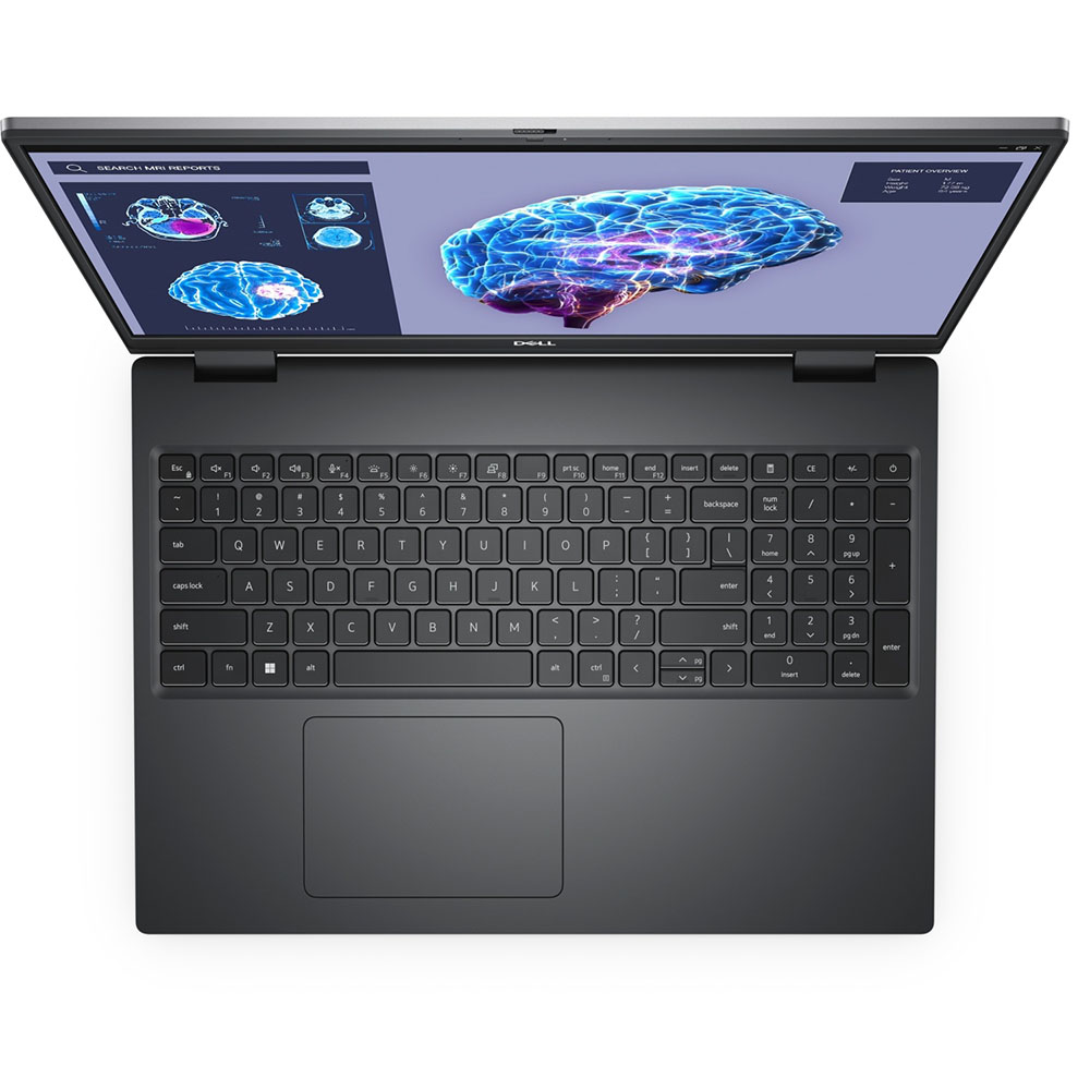 Laptop  DELL DELL Precision M7680 16 FHD 500nits i7-13850HX 32GB 1TB SSD RTX 3500 12GB Backlit FP SC Win11Pro 3yr ProSupport