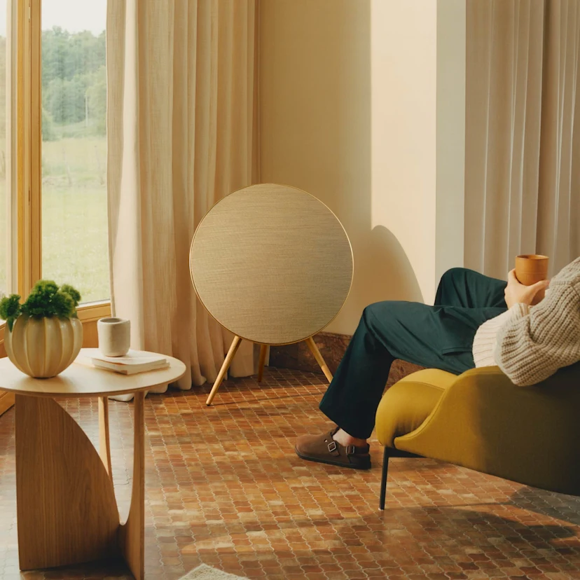 Zvučnic Bang & Olufsen BO Beosound A9 Gold Tone
