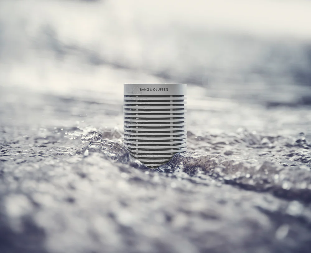 Zvučnic Bang & Olufsen BO Beosound Explore Grey Mist