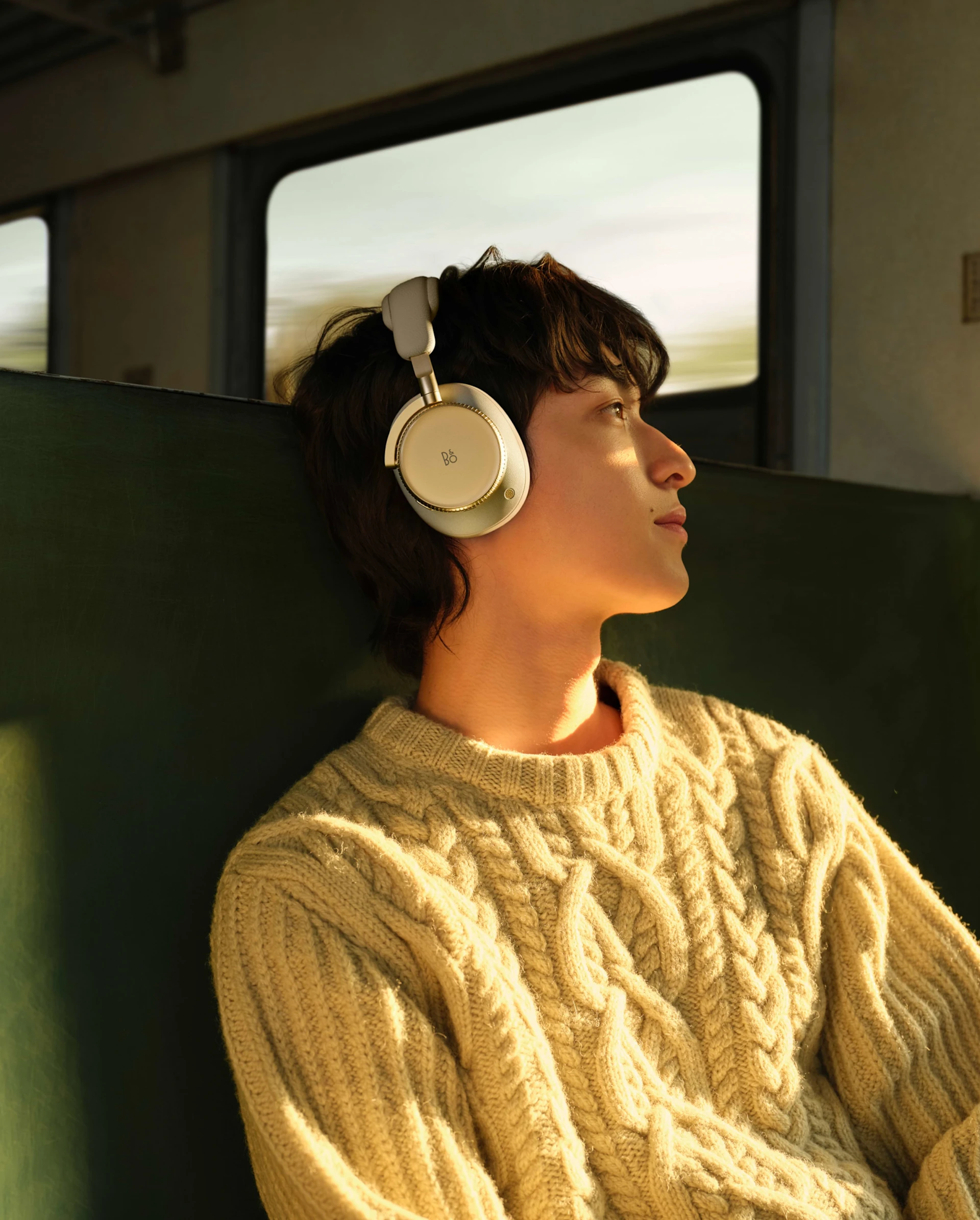 Slušalice Bang & Olufsen BO Beoplay H100 Hourglass Sand