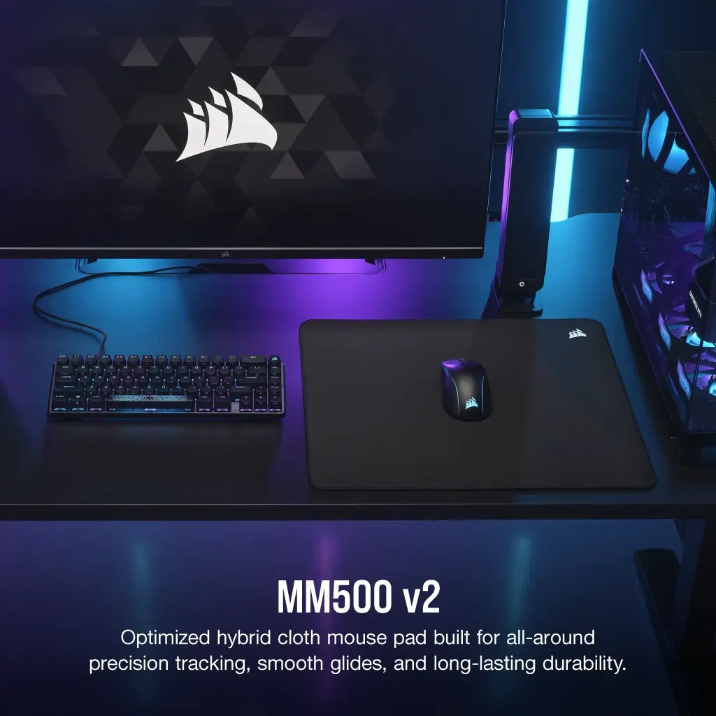 Podloga za miš Corsair Corsair MM500 v2 Hybrid Cloth Gaming Mouse Pad - Large