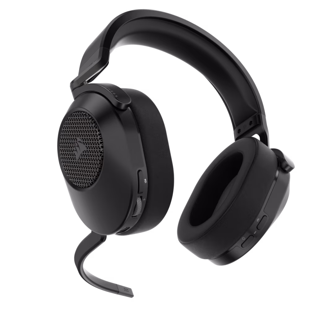 Slušalice Corsair Corsair HS65 WIRELESS Gaming Headset crna