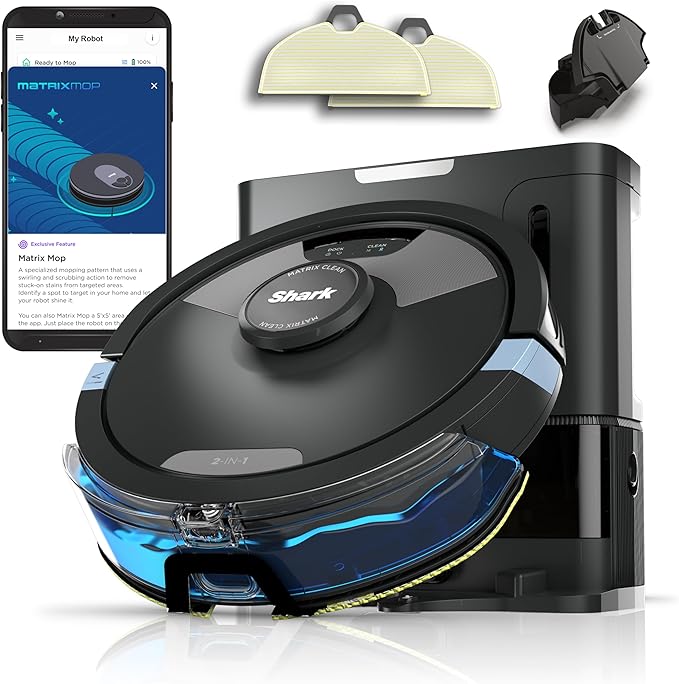 usisivač SHARK SHARK Matrix Plus 2in1 Robot Vacuum Mop RV2620WDU