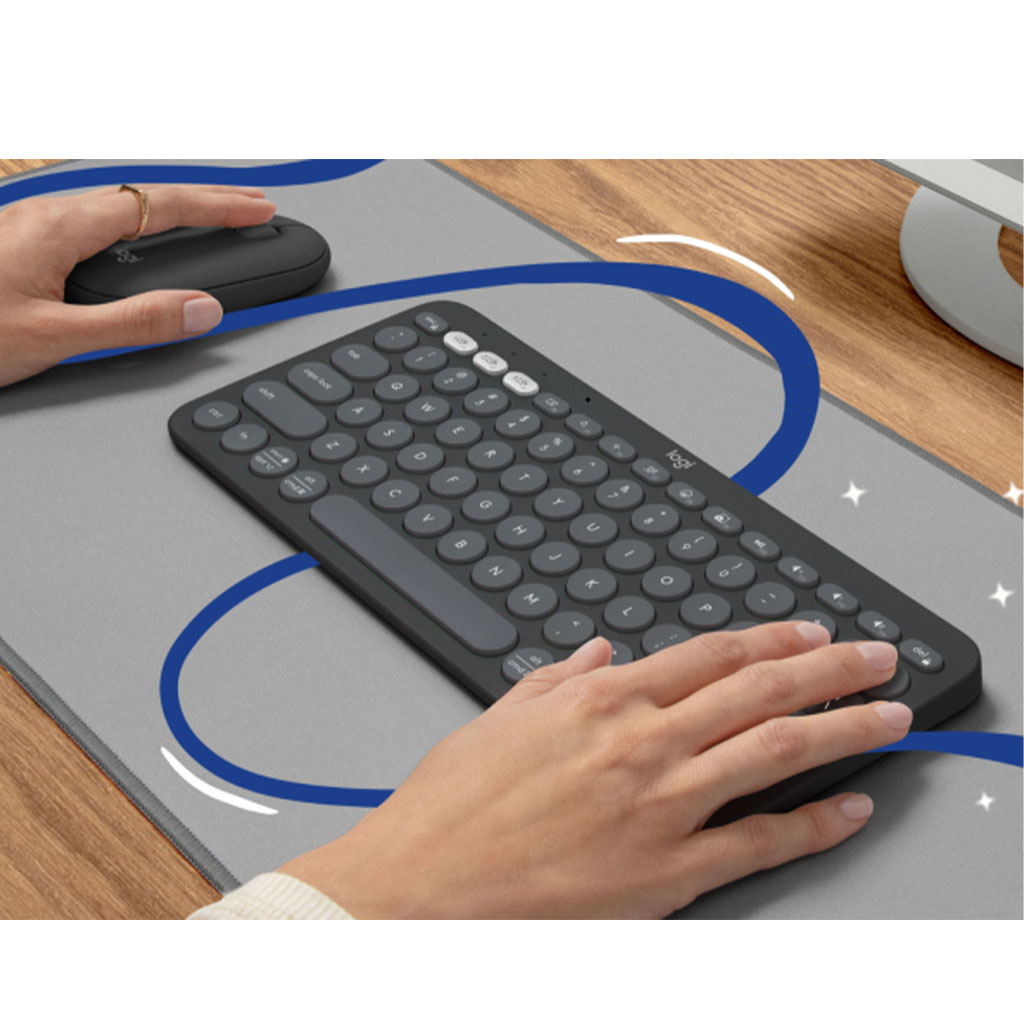 Tastatura Logitech LOGITECH Pebble 2 Combo Graphite US