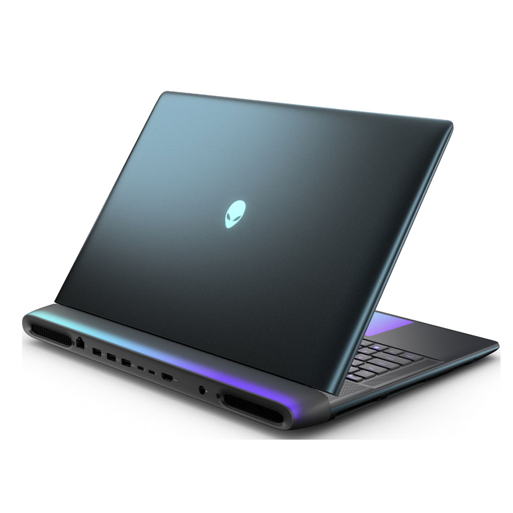 Laptop  Dell DELL Alienware 18 Area 51 18 inch QHD 300Hz 500nits Core Ultra 9 275HX 64GB 2TB SSD GeForce RTX 5080 16GB RGB Backlit Win11Pro gaming laptop