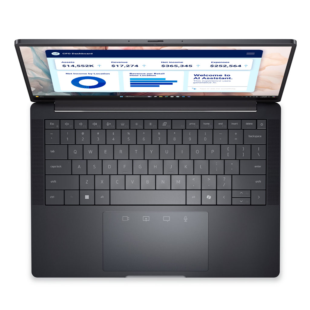 Laptop  Dell DELL Pro 13 Plus 13.3 inch FHD 300nits Core Ultra 7 265U 16GB 512GB SSD Backlit FP SC Win11Pro 3yr ProSupport