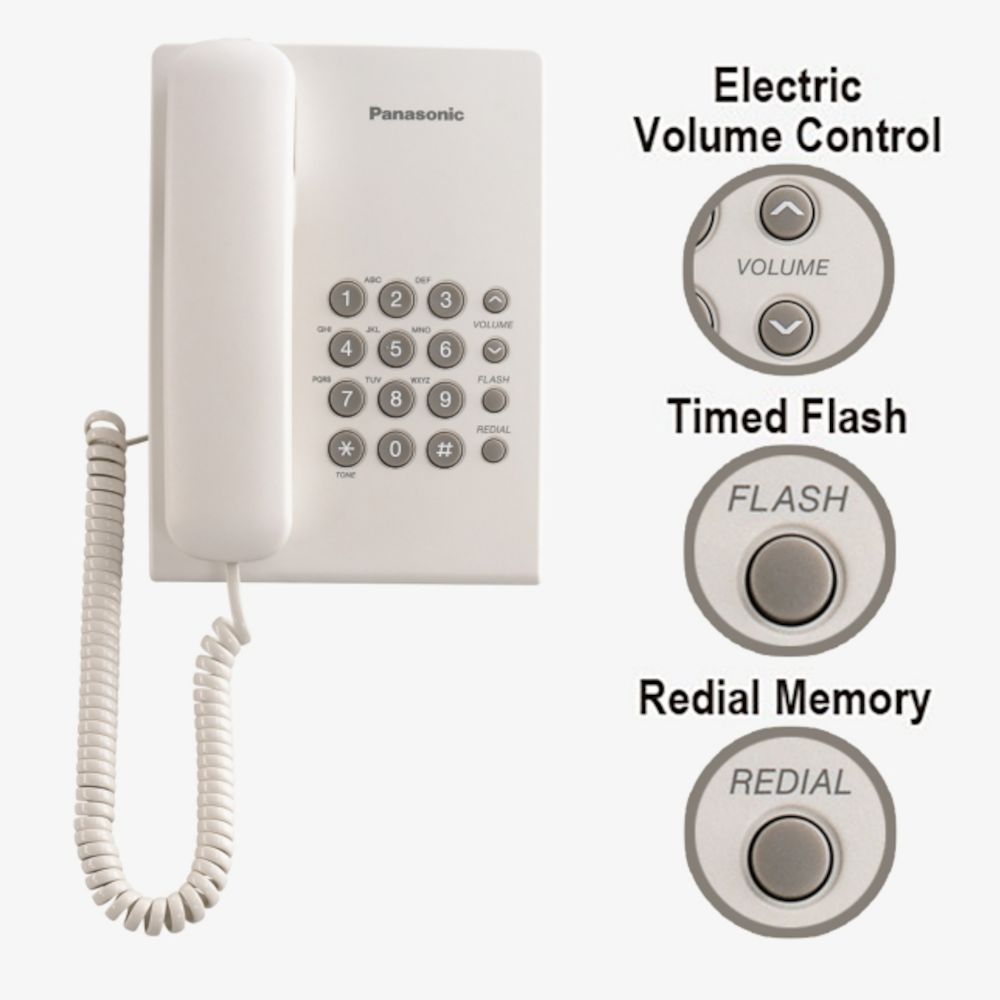 Telefon Panasonic Panasonic KX-TS500FXB beli