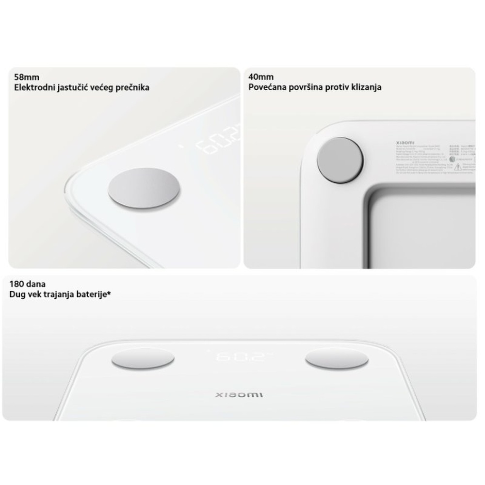 Telesna vaga Xiaomi XIAOMI Mi Pametna S400 (BHR7793GL)