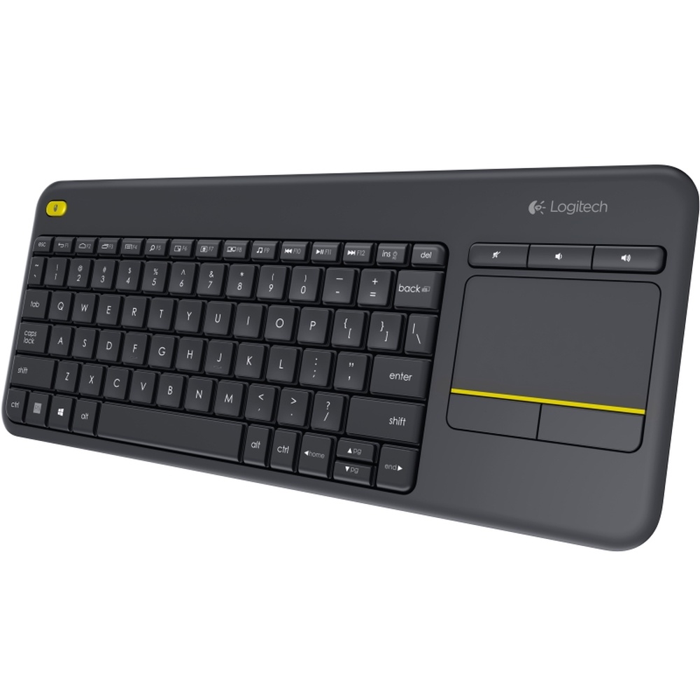 Tastatura Logitech Logitech K400 Plus Wireless Touch US crna tastatura