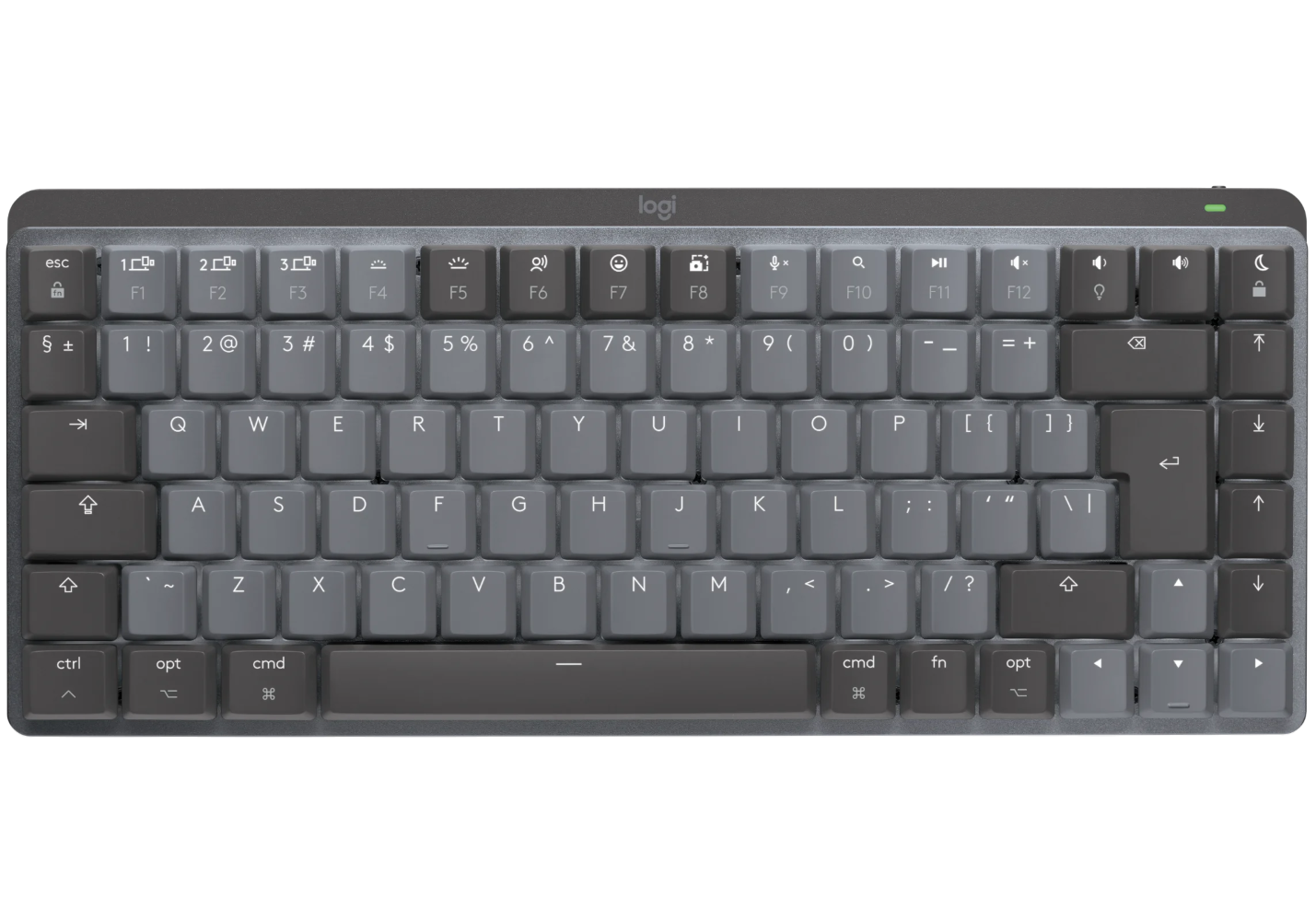 Tastatura Logitech Logitech MX Mechanical Mini Minimalistic Wireless Tactile tastatura Graphite US