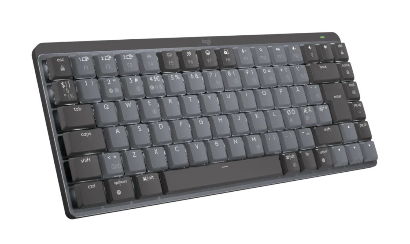 Tastatura Logitech Logitech MX Mechanical Mini Minimalistic Wireless Tactile tastatura Graphite US