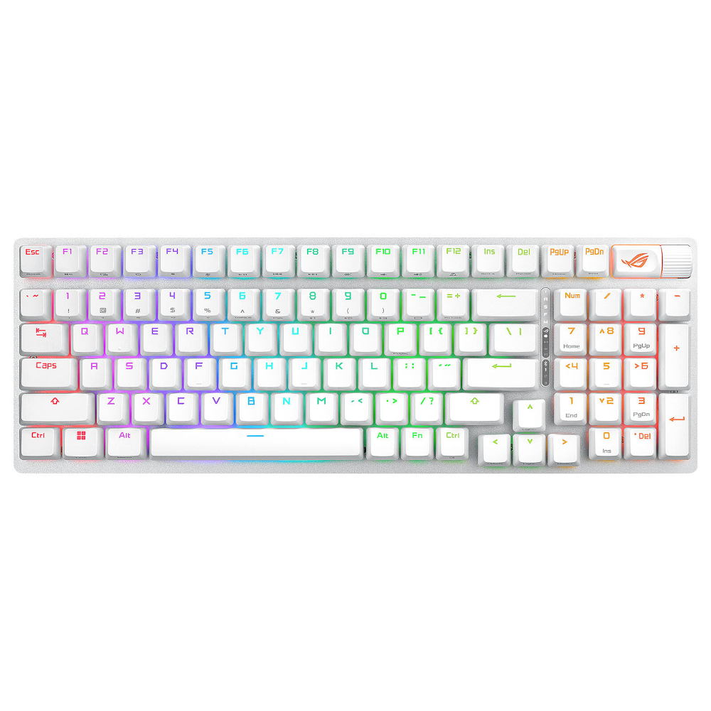 Tastatura Asus ASUS X901 ROG Strix Scope II 96 Wireless Gaming tastatura bela
