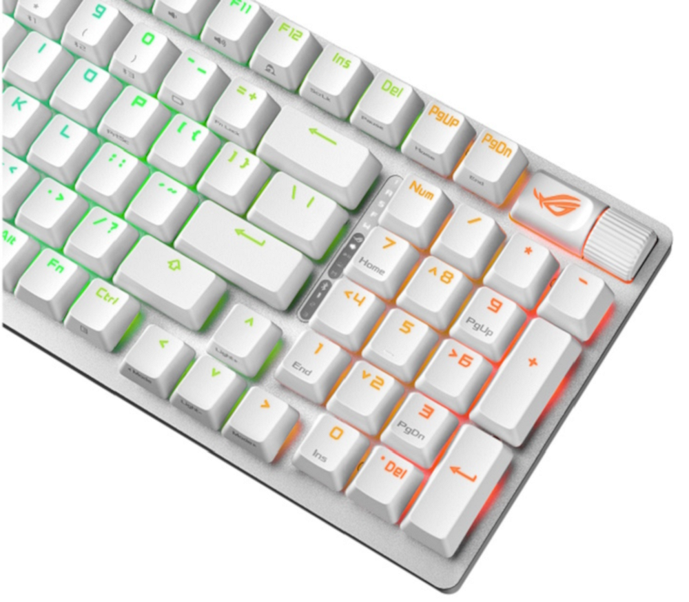 Tastatura Asus ASUS X901 ROG Strix Scope II 96 Wireless Gaming tastatura bela