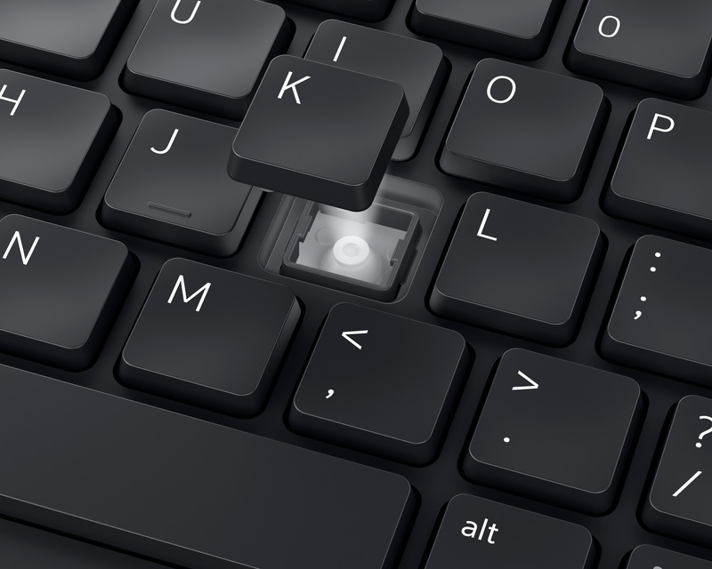 Tastatura Dell DELL KB525C Pro Collaboration US tastatura crna