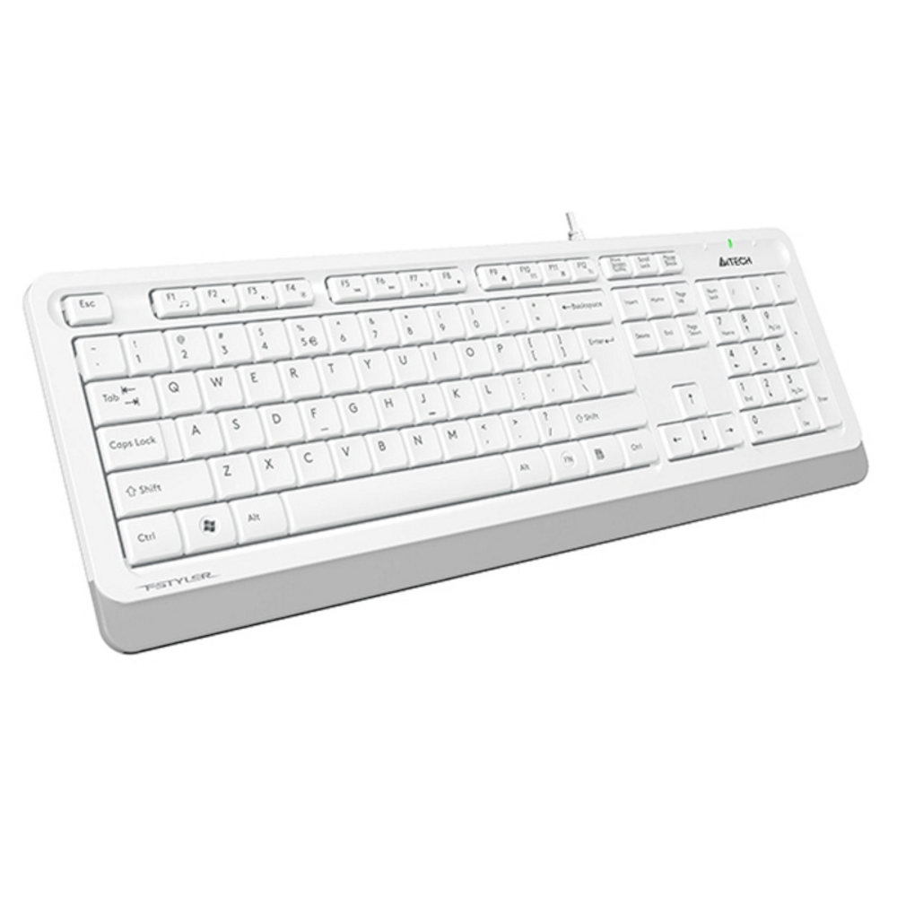 Tastatura A4Tech A4 TECH FK10 FSTYLER USB US bela tastatura