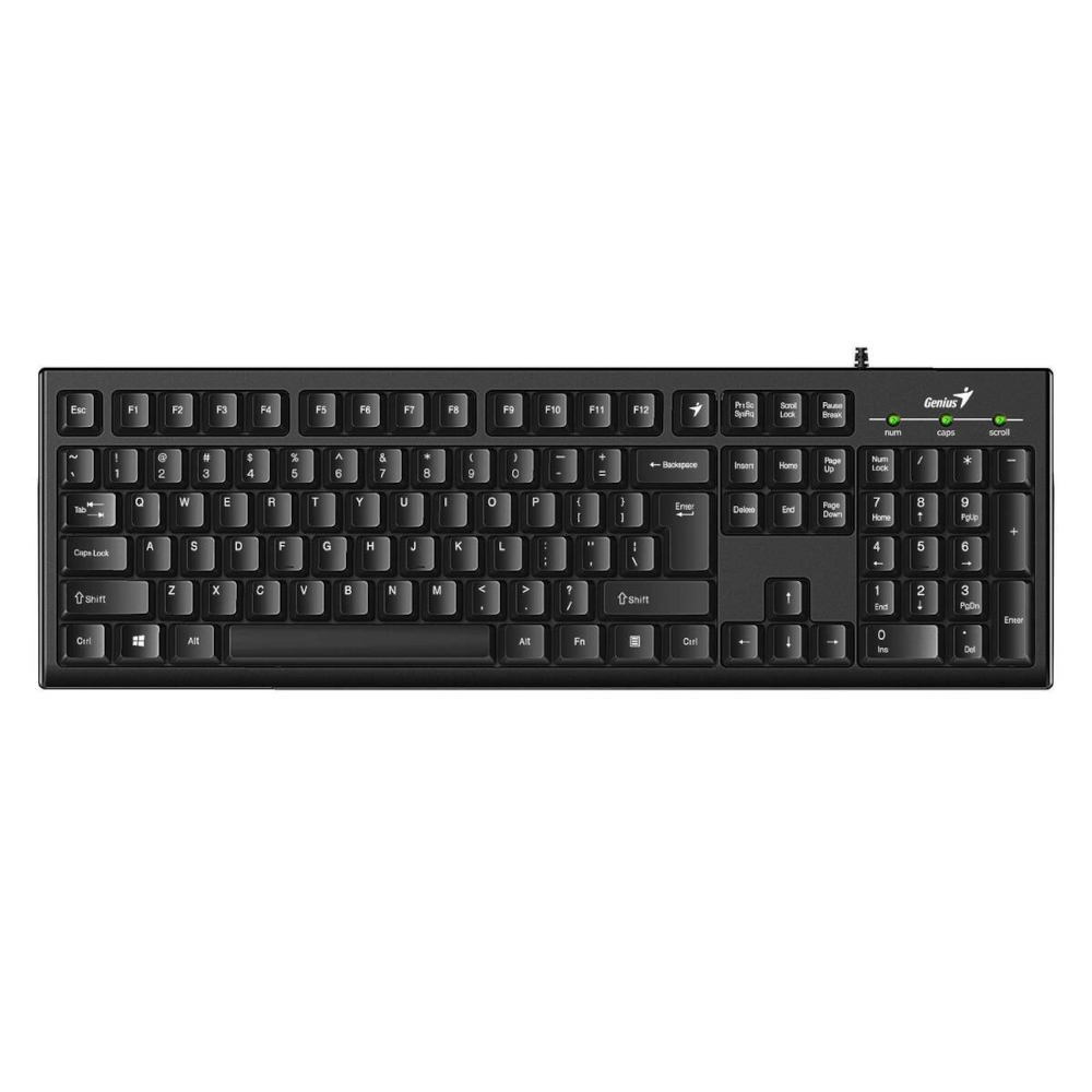 Tastatura Genius GENIUS KB-100 USB YU crna tastatura