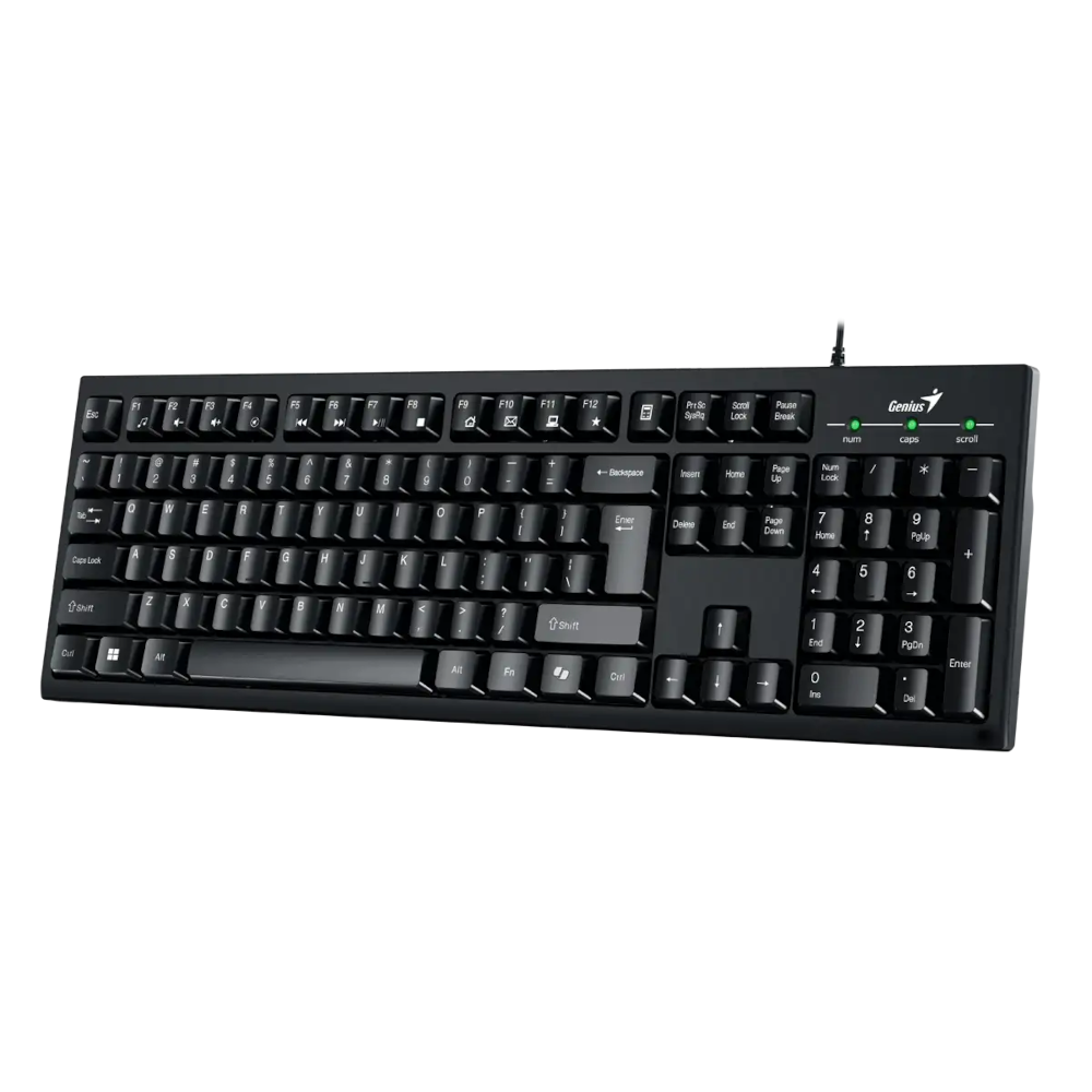 Tastatura Genius GENIUS KB-100 USB YU crna tastatura