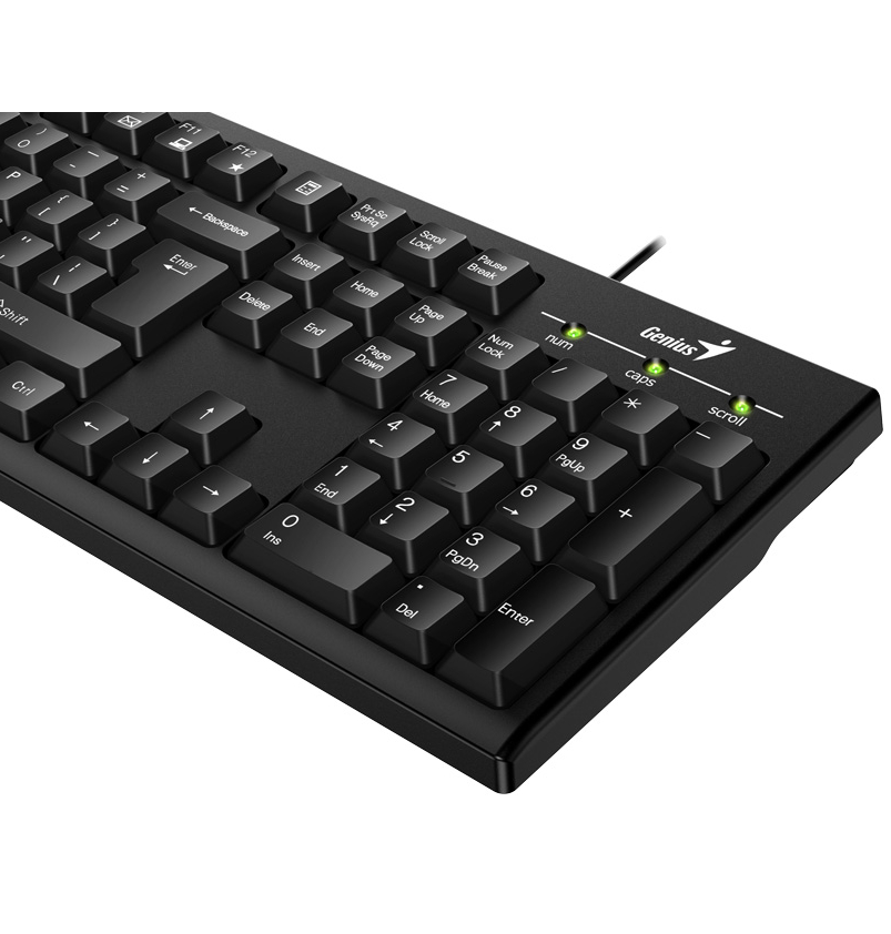 Tastatura Genius GENIUS KB-100 USB YU crna tastatura