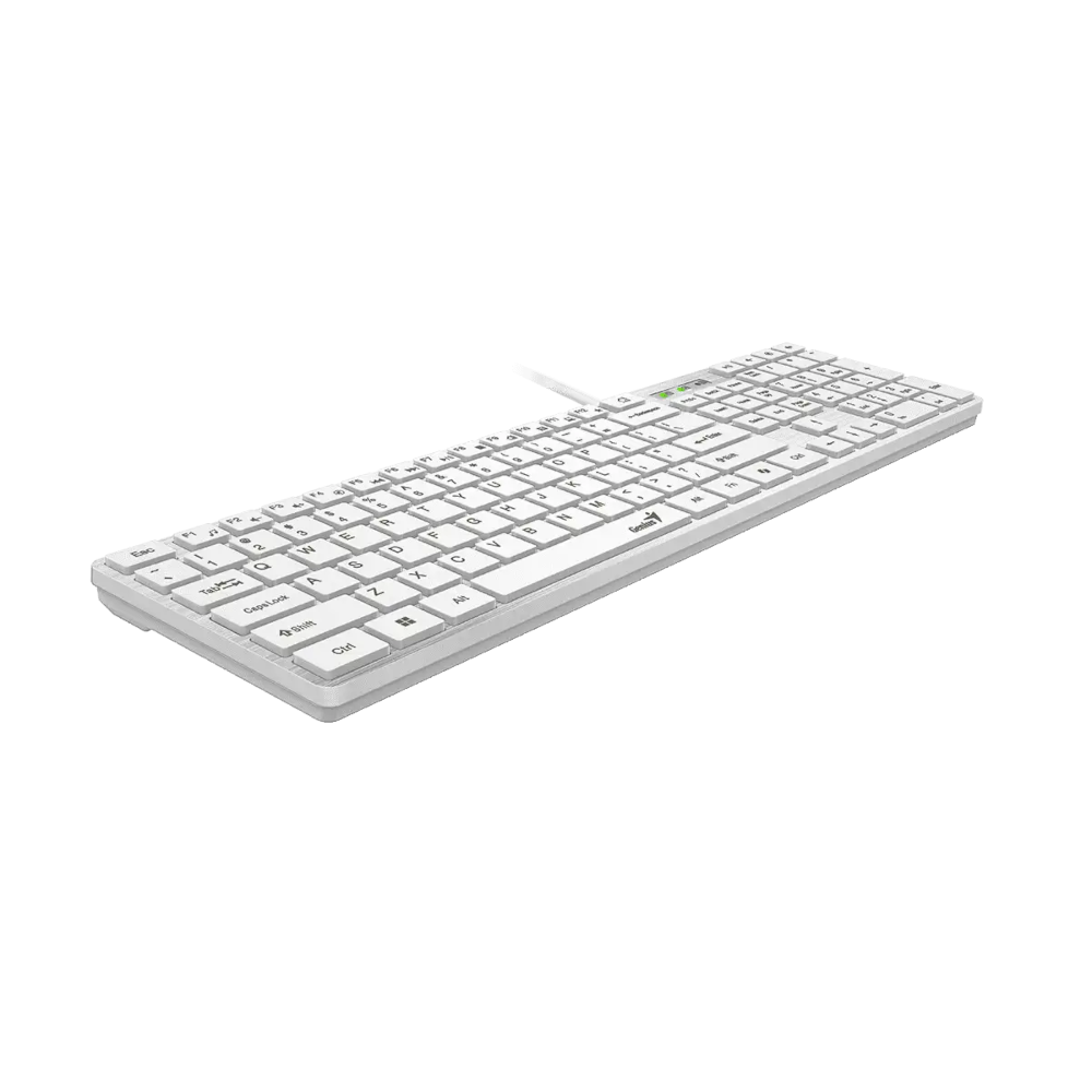 Tastatura Genius GENIUS SlimStar 126 USB US bela tastatura