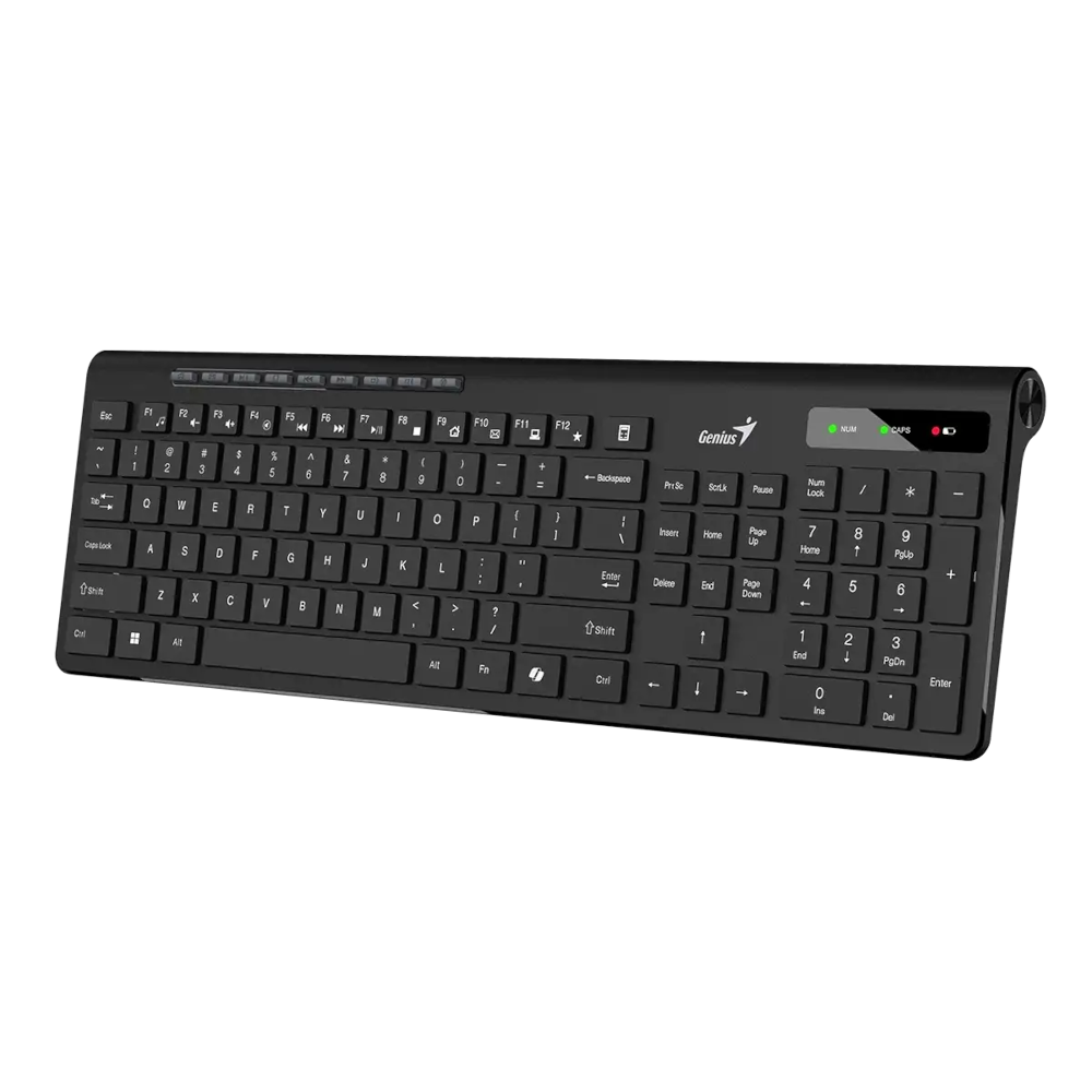 Tastatura Genius GENIUS SlimStar 7230 USB YU wireless crna tastatura