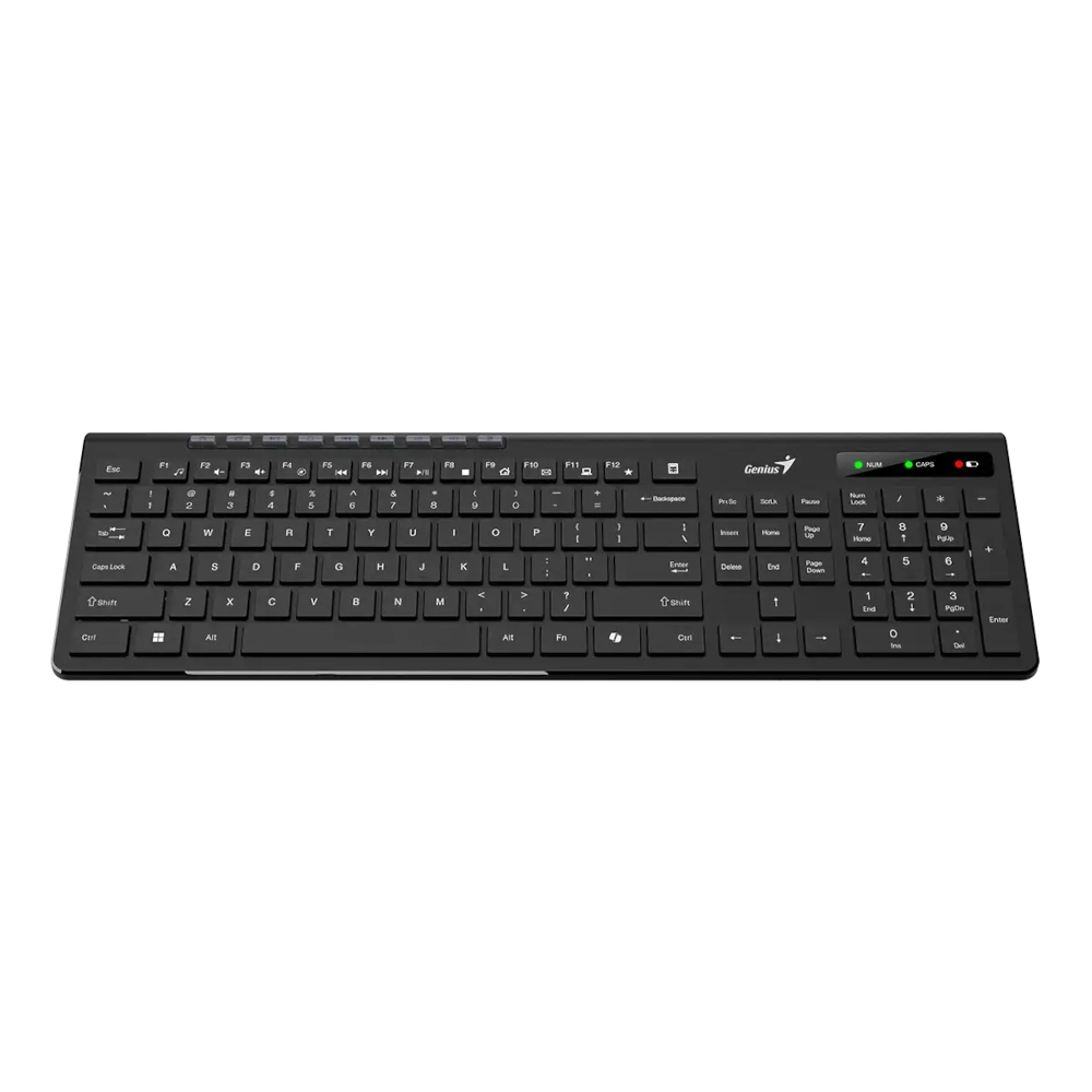 Tastatura Genius GENIUS SlimStar 7230 USB YU wireless crna tastatura