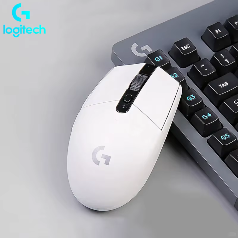 Miš Logitech LOGITECH G305 LIGHTSPEED Gaming Wireless beli miš
